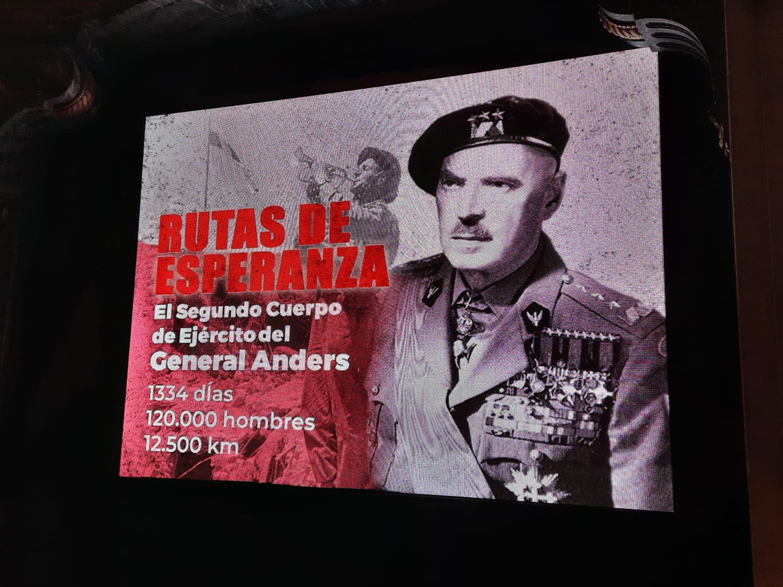 Exposición sobre el 2° Cuerpo del Ejército Polaco