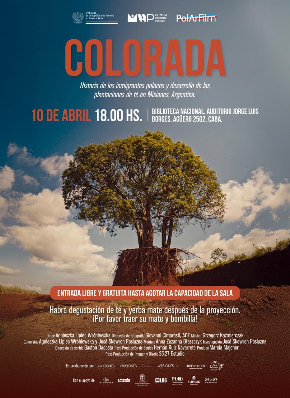Proyección del documental "Colorada"