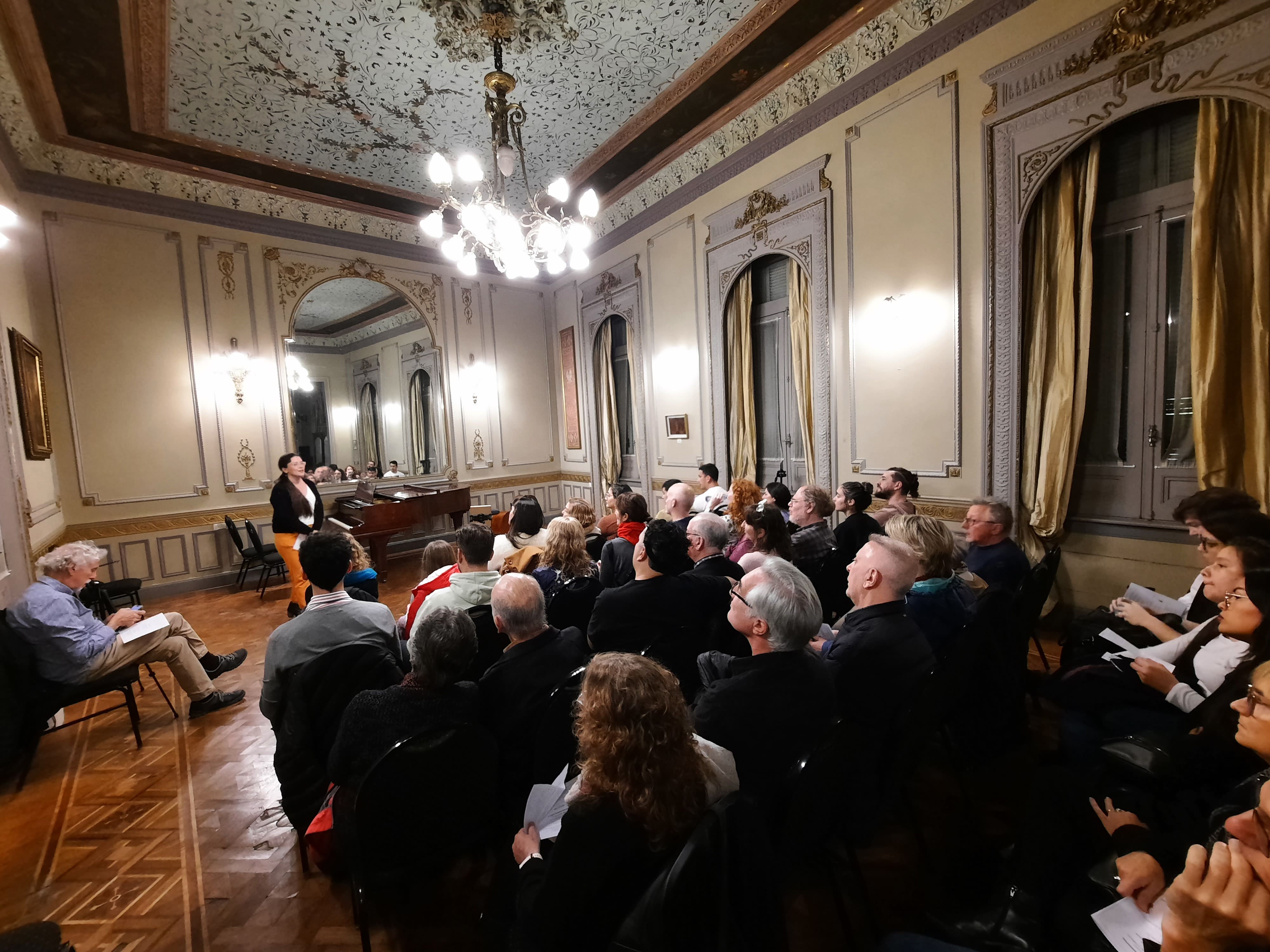 El trío Glava – Medina – Biggeri en la Casa Polaca