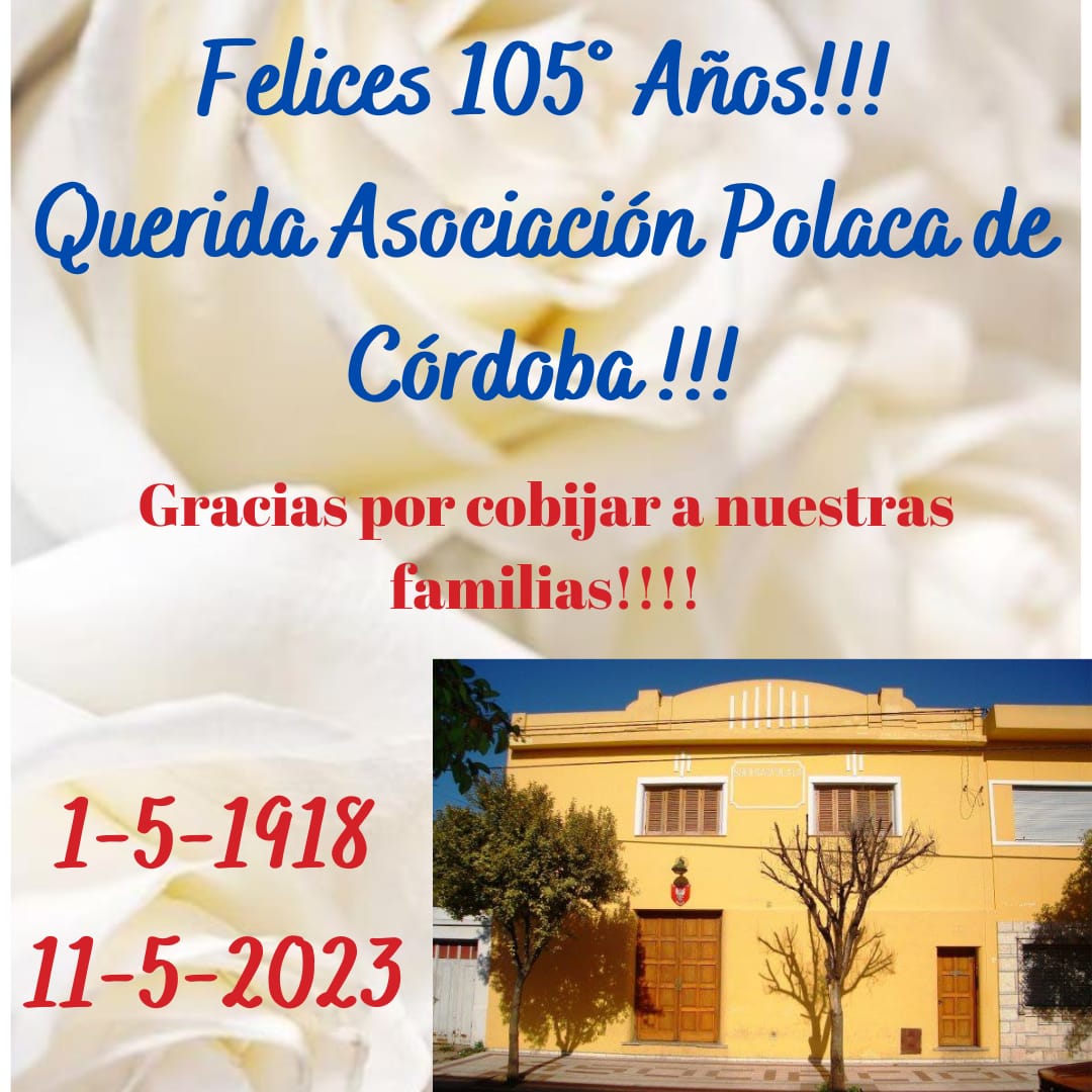 105° Aniversario de la Asociación Polaca de Córdoba