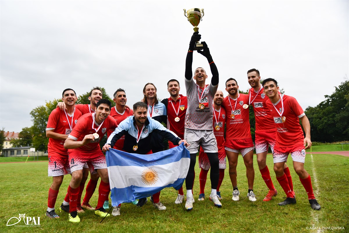 Polonia FC Argentina campeón de los XXI Juegos Olímpicos polacos