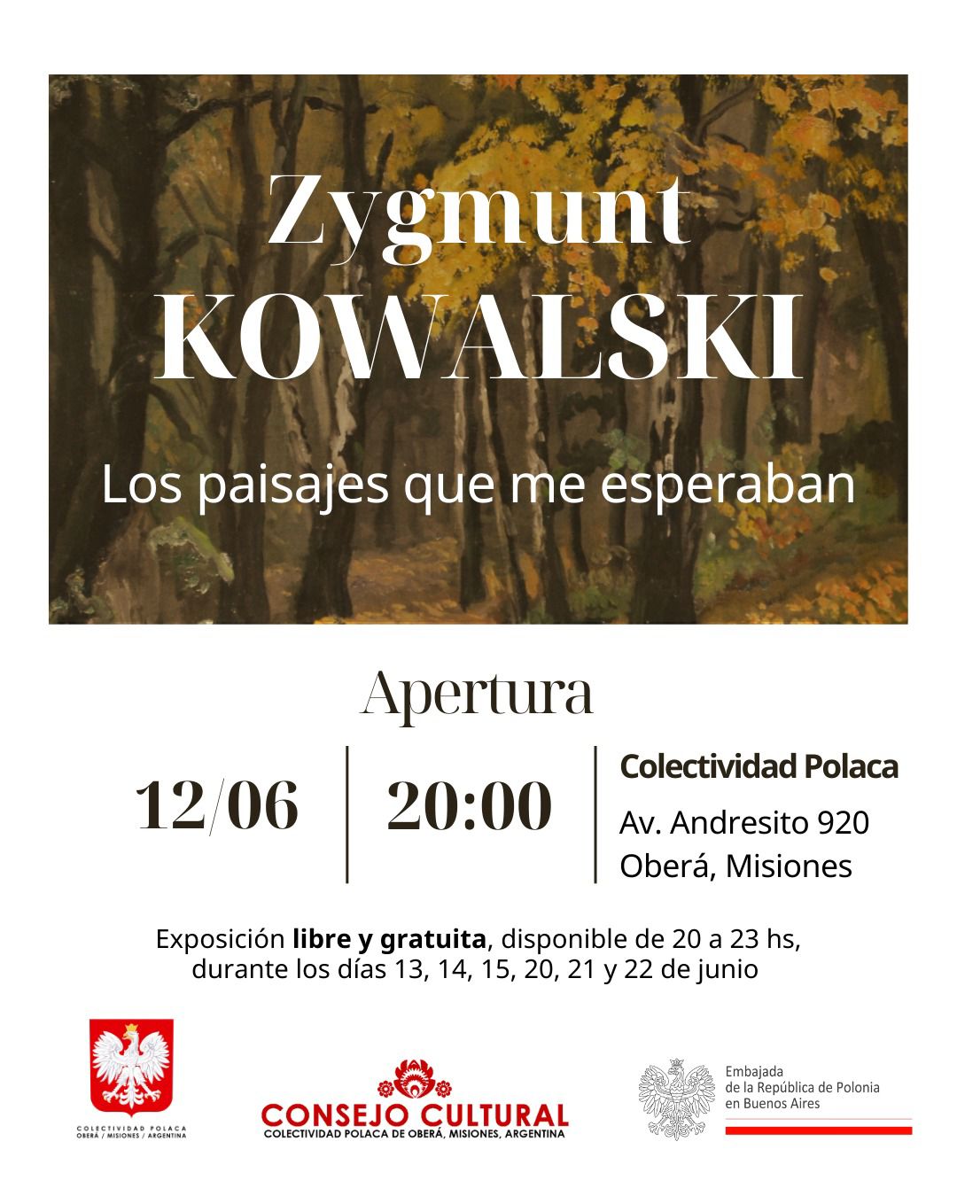 El pintor polaco que supo atrapar el alma misionera en sus cuadros