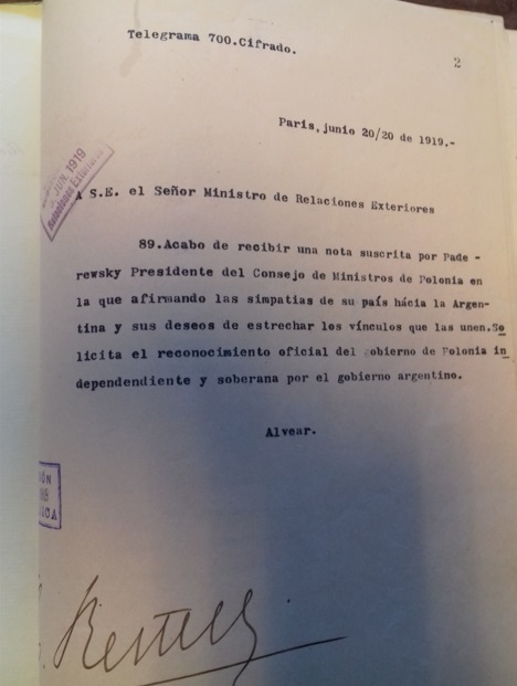 105 años de relaciones consulares argentino-polacas