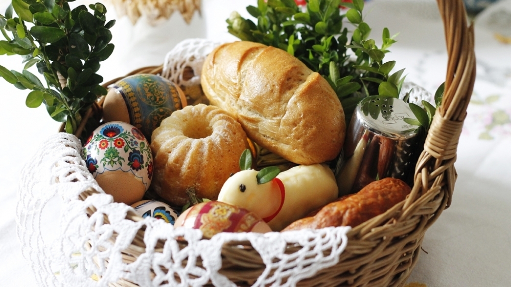 Bendición de los alimentos para Pascua