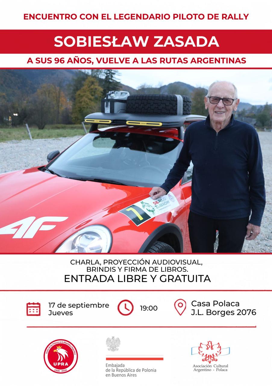 Encuentro con una leyenda: Sobiesław Zasada en la Casa Polaca