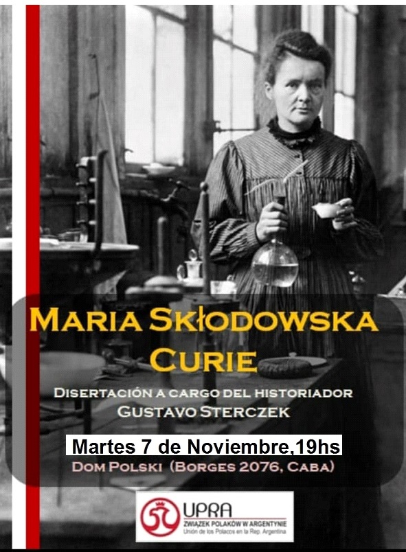 Charla sobre Maria Skłodowska-Curie