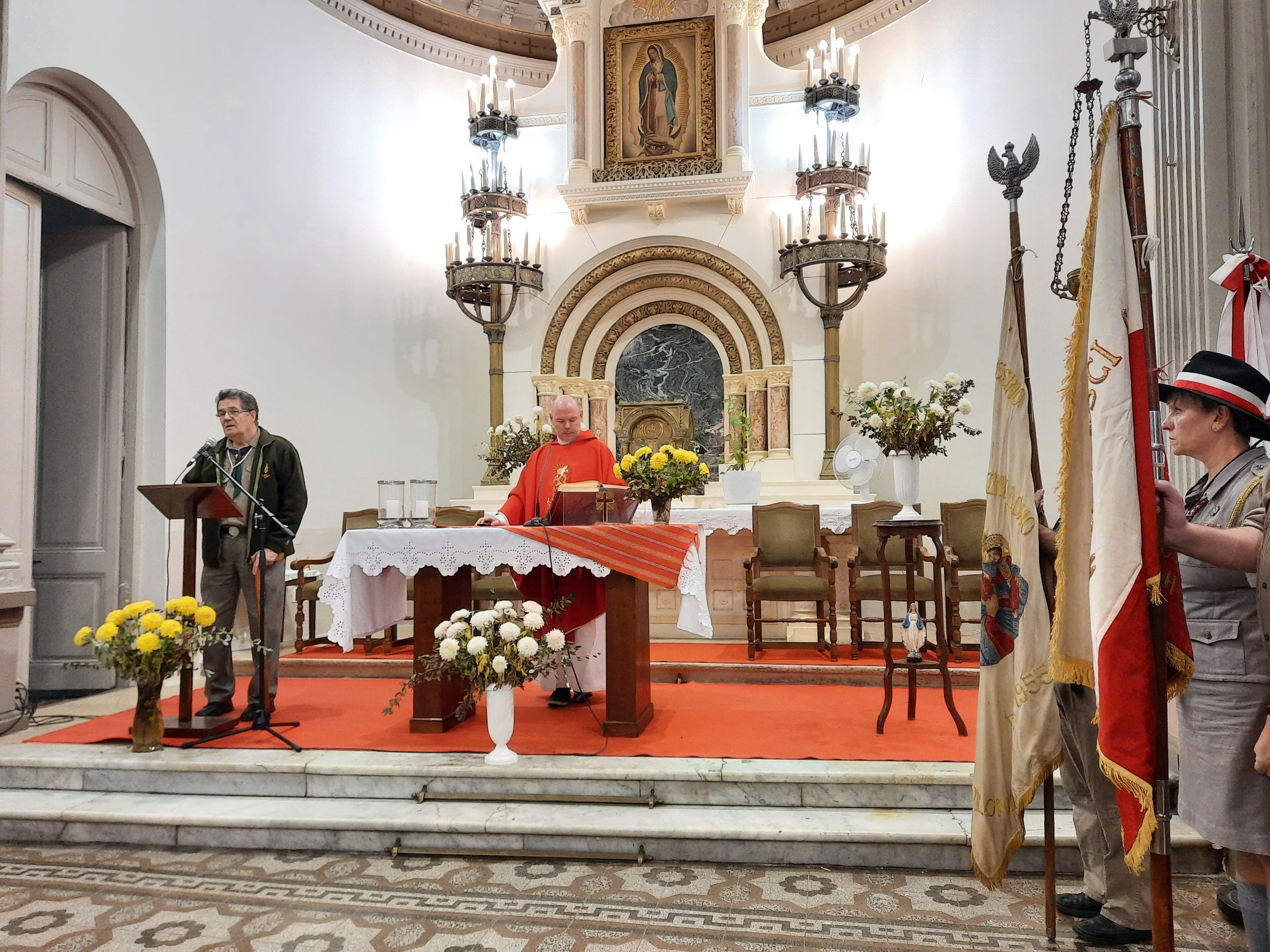 80° Aniversario de Monte Cassino en la Iglesia Polaca de Buenos Aires