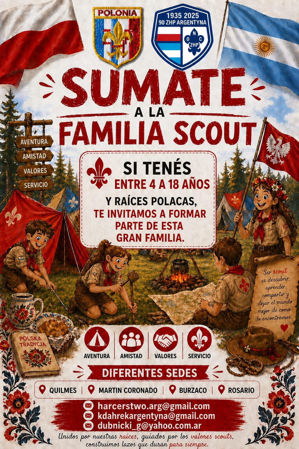 Sumate a la familia scout